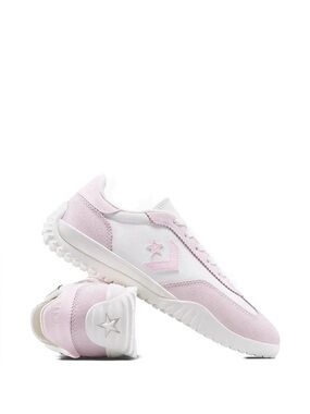Converse Run Star Low Top White Pink Unisex Sneakers W 12.5 M 11 NEW
